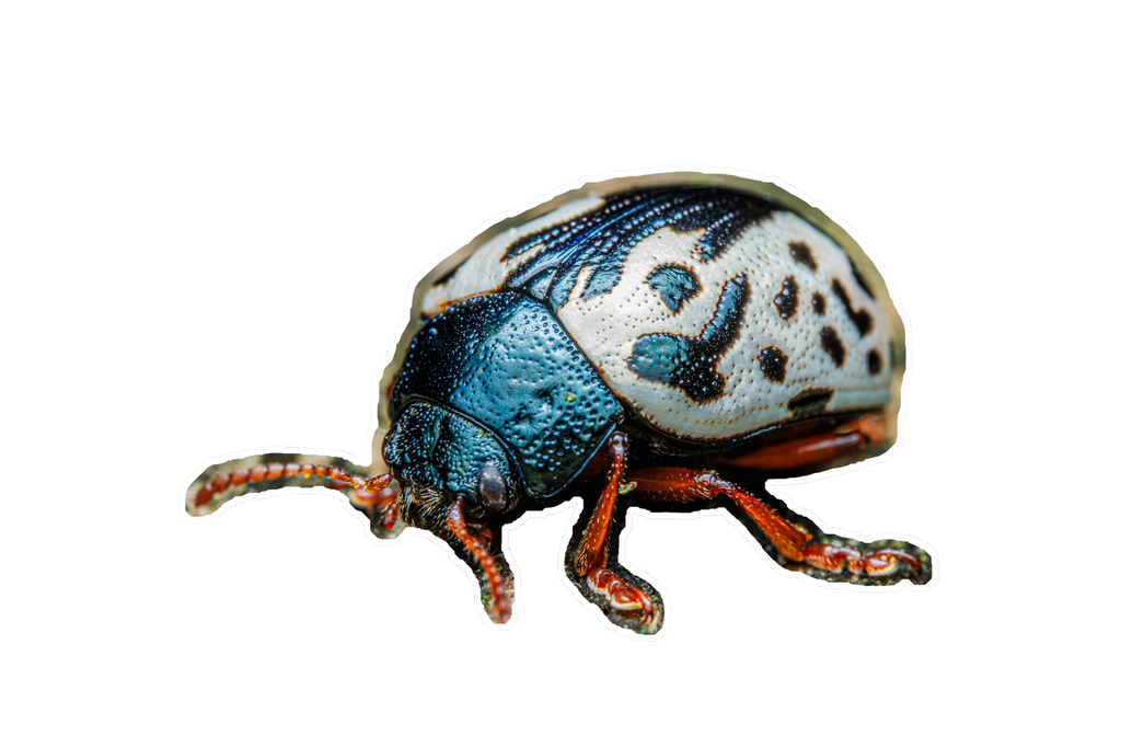 Elm Calligrapher Beetle Sticker - Fultz Brothers Photography